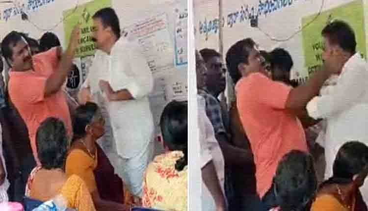 ysrcp mla shivakumar slapped voter 2