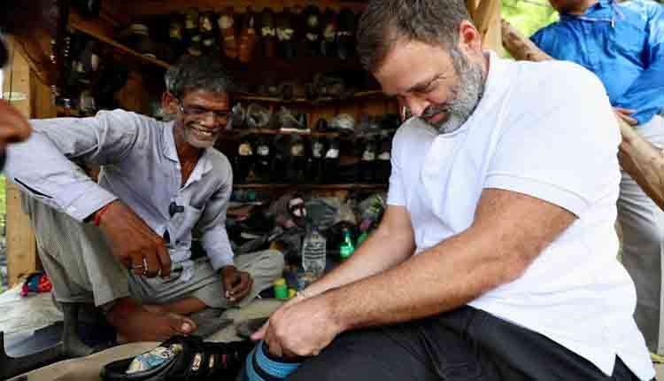 Rahul Gandhi visit street shop 1