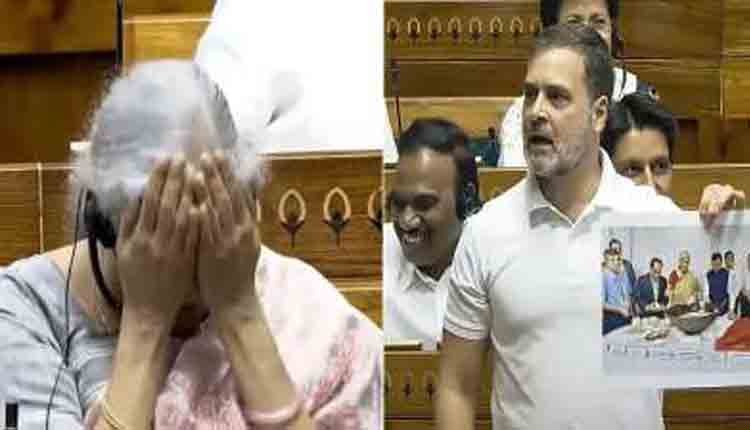 Sitaraman laughf for rahul gandhi comments