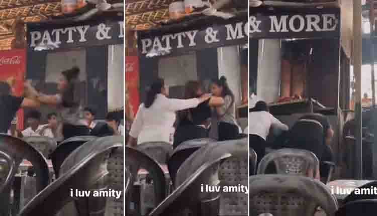amity university students fight 1