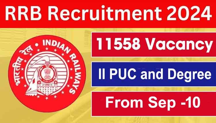 RRB NTPC Recruitment 2024