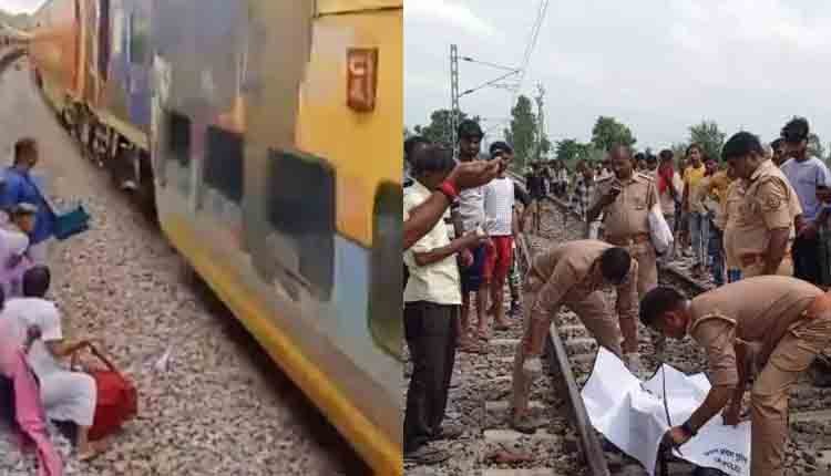 Reels on railway track couple and kid dead