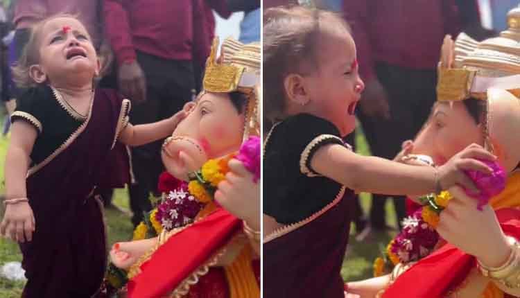 baby cried on Ganesha festival 2