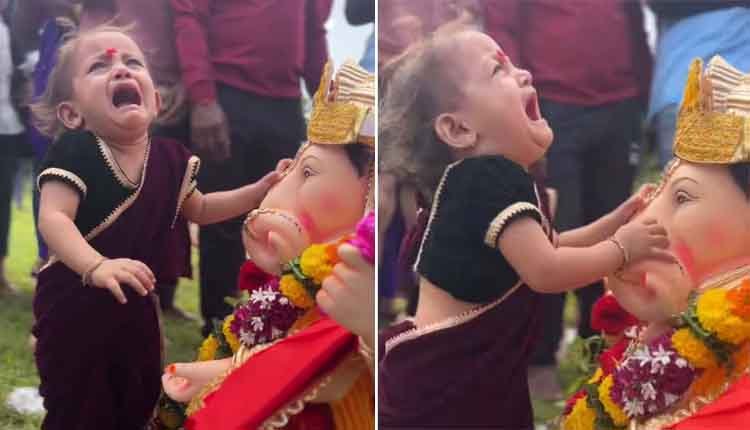 baby cried on Ganesha festival