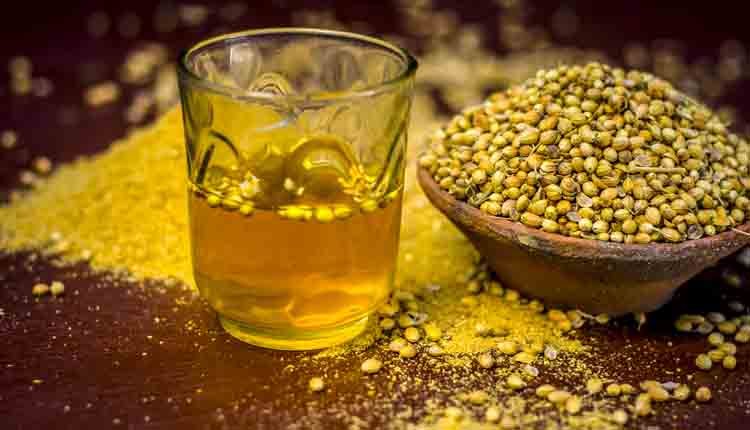 coriander seeds water benefits