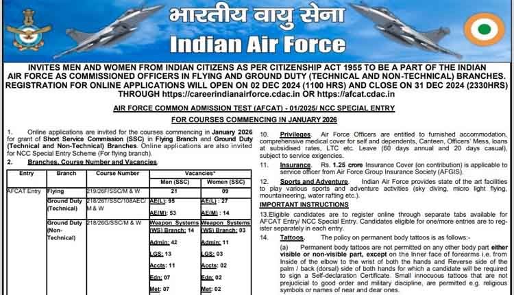 Indian Air Force Recruitment 336 2