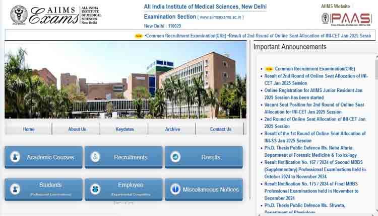 AIIMS CRE Recruitment 2025 4597 posts 2
