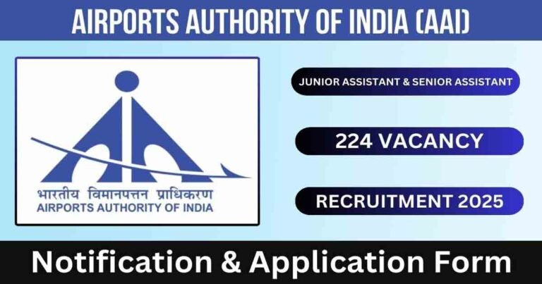 AAI Non Executive Recruitment 224 posts