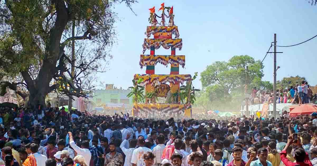 Hindu Temple Sri Lakshmi Adinarayana Swamy Temple bramarathostava