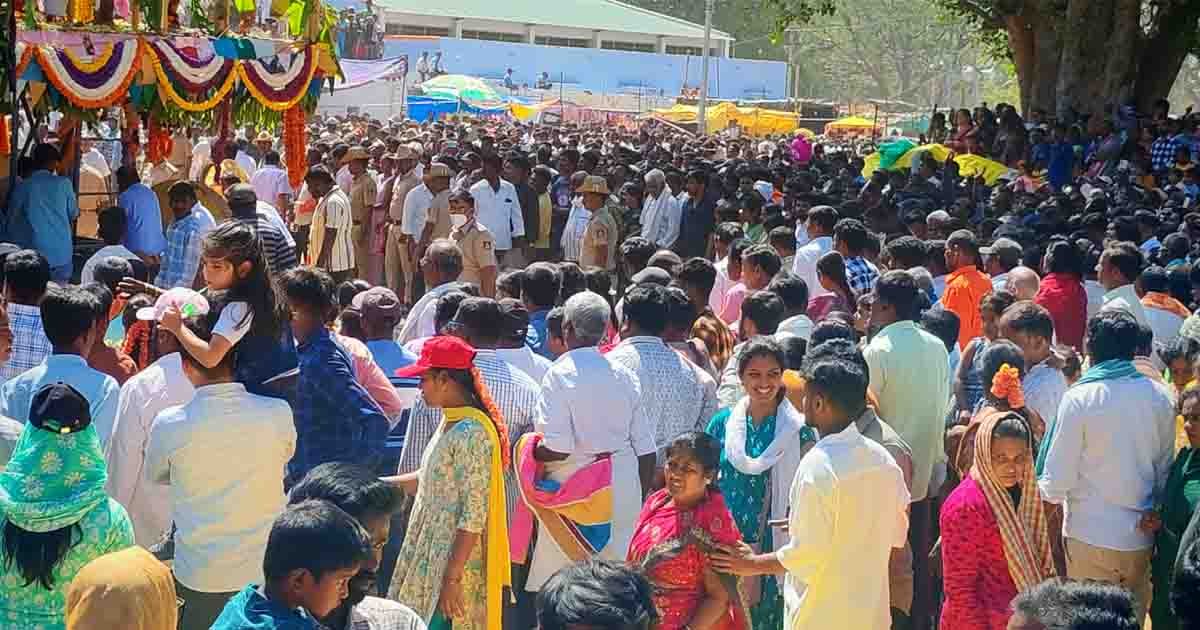 Hindu Temple Sri Lakshmi Adinarayana Swamy Temple bramarathostava