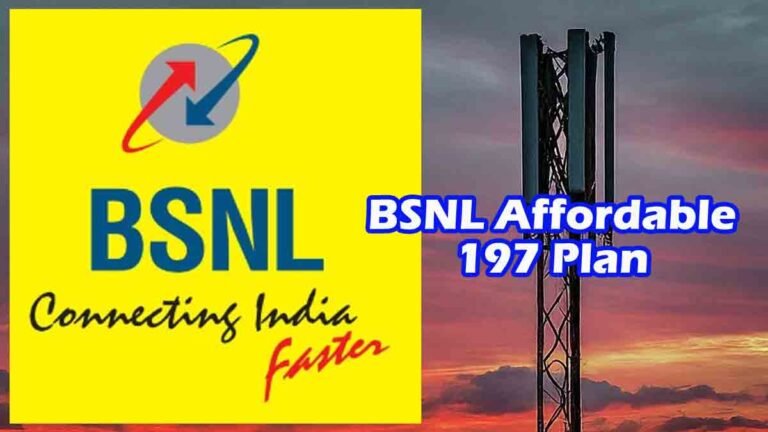 "BSNL 197 Rs. prepaid plan with 70 days validity and data benefits"