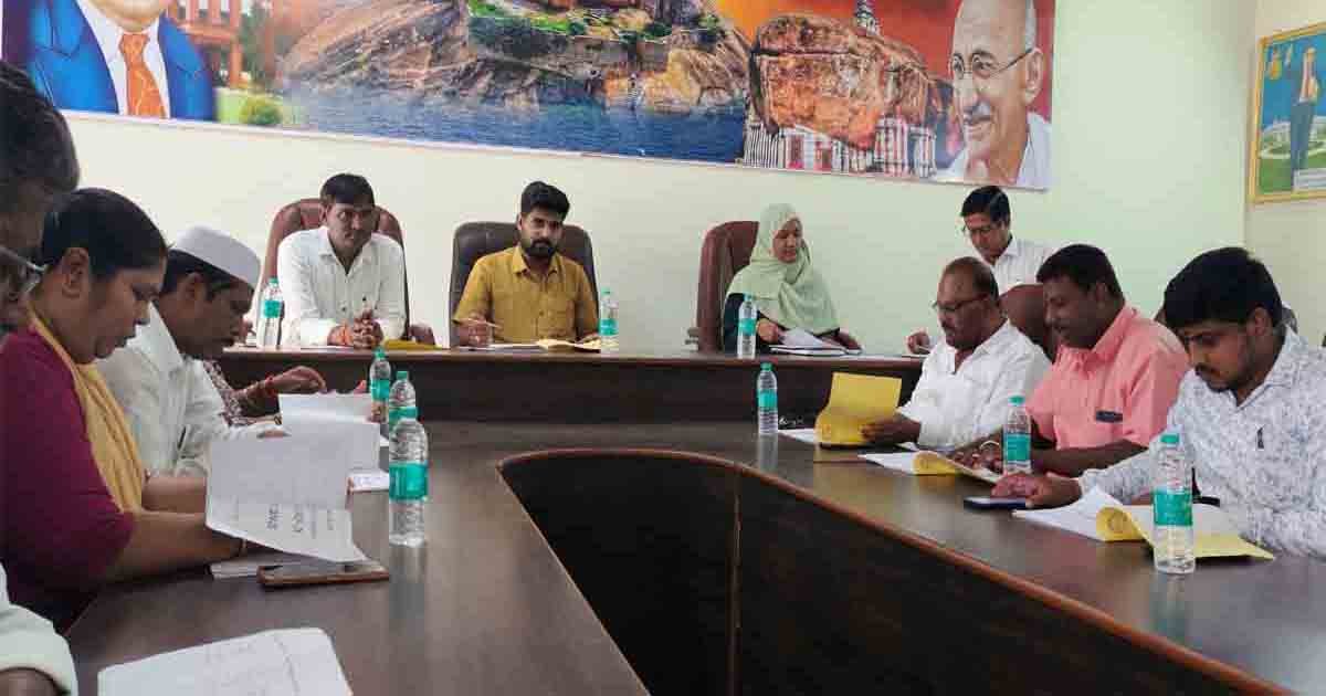 Local - Gudibande Town Panchayat 2025-26 Budget Meeting in Chikkaballapur