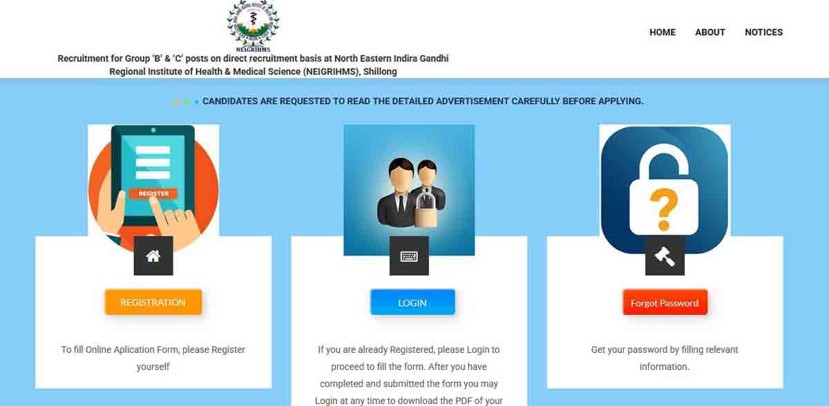 NEIGRIHMS Recruitment 2025 - 130 Job Vacancies Apply Online