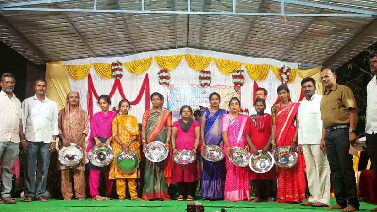 Student - Inauguration of Diamond Jubilee at Government Lower Primary School, Dapparthi, Gudibande