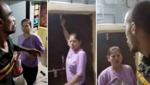 Viral - A shocking viral video from Satna, Madhya Pradesh, where a wife locks and assaults her husband inside a room