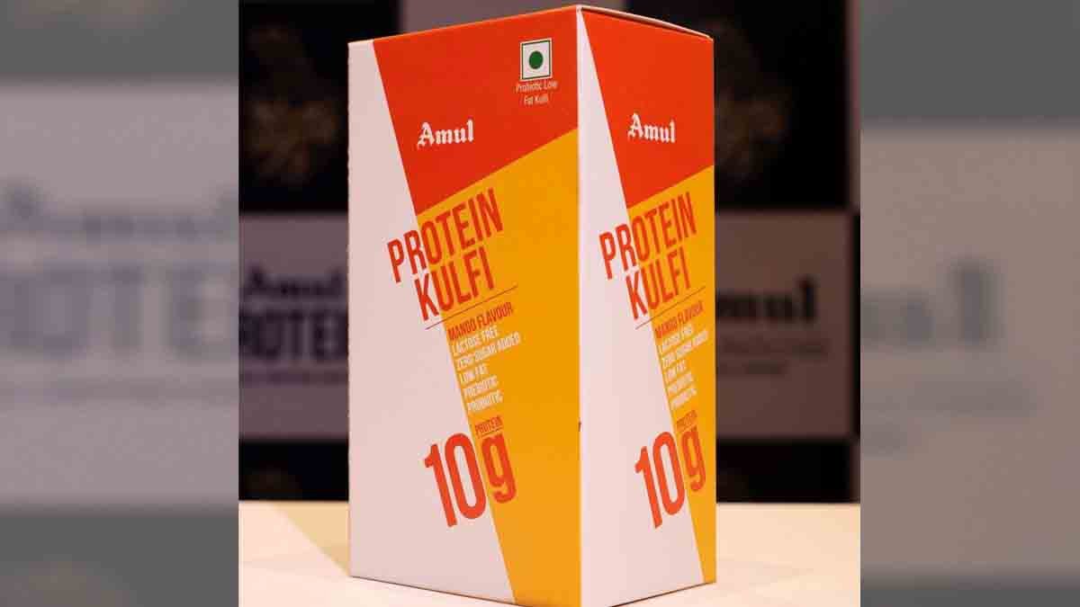 Amul Protein Mango Kulfi - High Protein Low Calorie Healthy Dessert