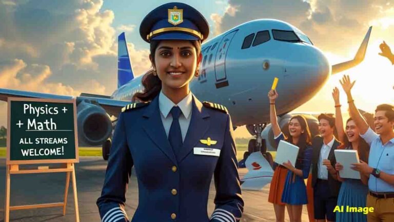pilot - Students from Arts and Commerce backgrounds can now become commercial pilots in India