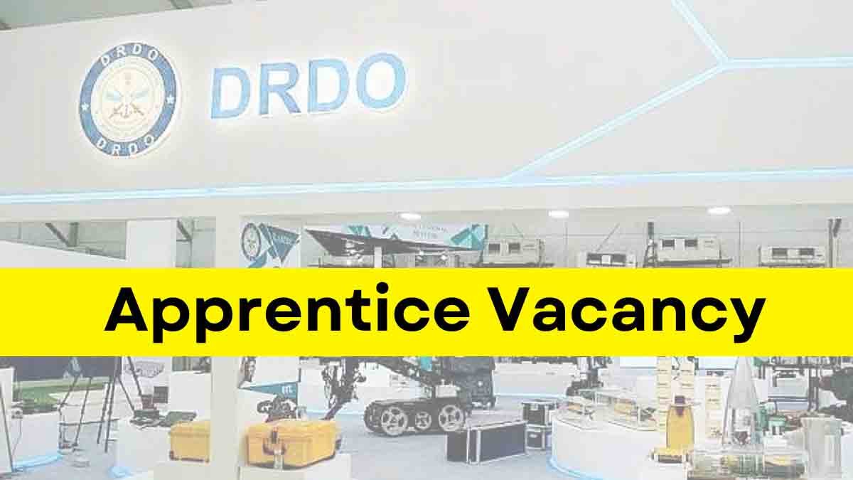 DRDO Apprentice Recruitment 2025 for GTRE Division