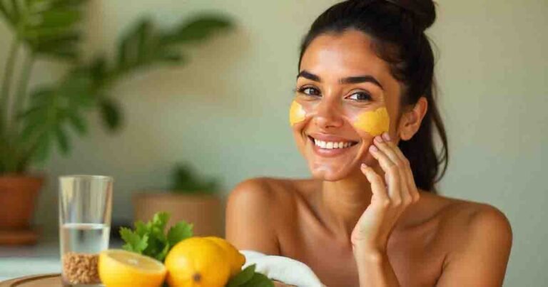Beauty - Healthy skin diet plan with protein-rich foods like eggs, paneer, and lentils