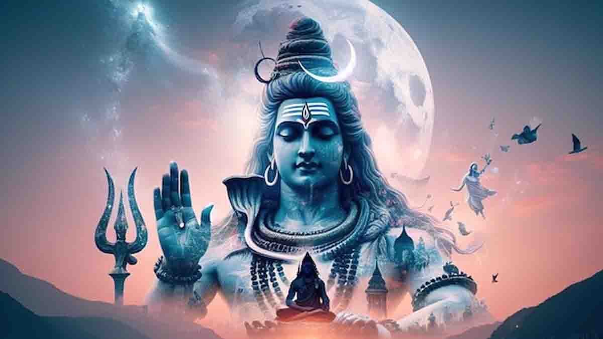 Hindu Gods associated with each day of the week – Surya, Shiva, Hanuman, Krishna, Ganesha, Vishnu, Lakshmi, and Shani Dev, symbolizing daily worship and Vedic astrology