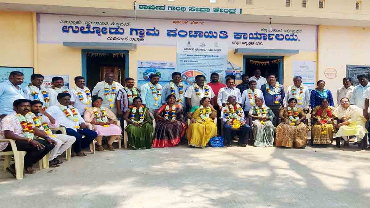 Local - cv-venkataram-elected-unopposed-ullodu-panchayat-president