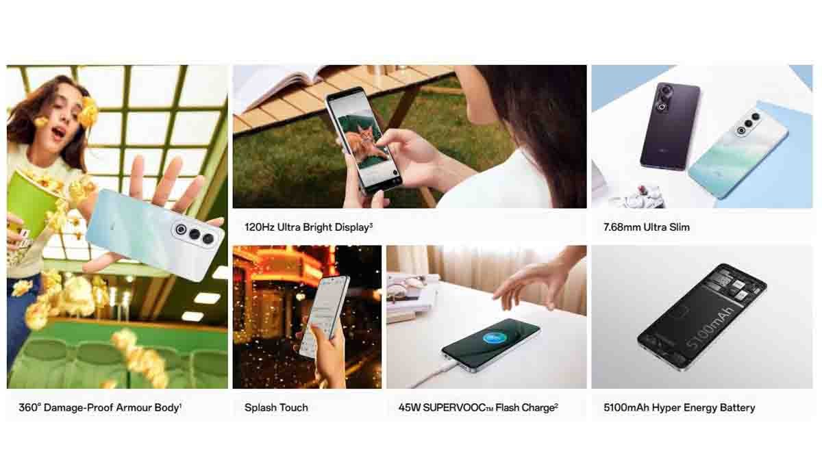 OPPO K12s mobile phone featuring 7000mAh battery, 50MP camera, 120Hz AMOLED display