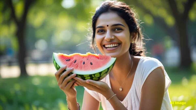 Watermelon: A perfect summer fruit rich in water, vitamins, and antioxidants — don't forget the seeds