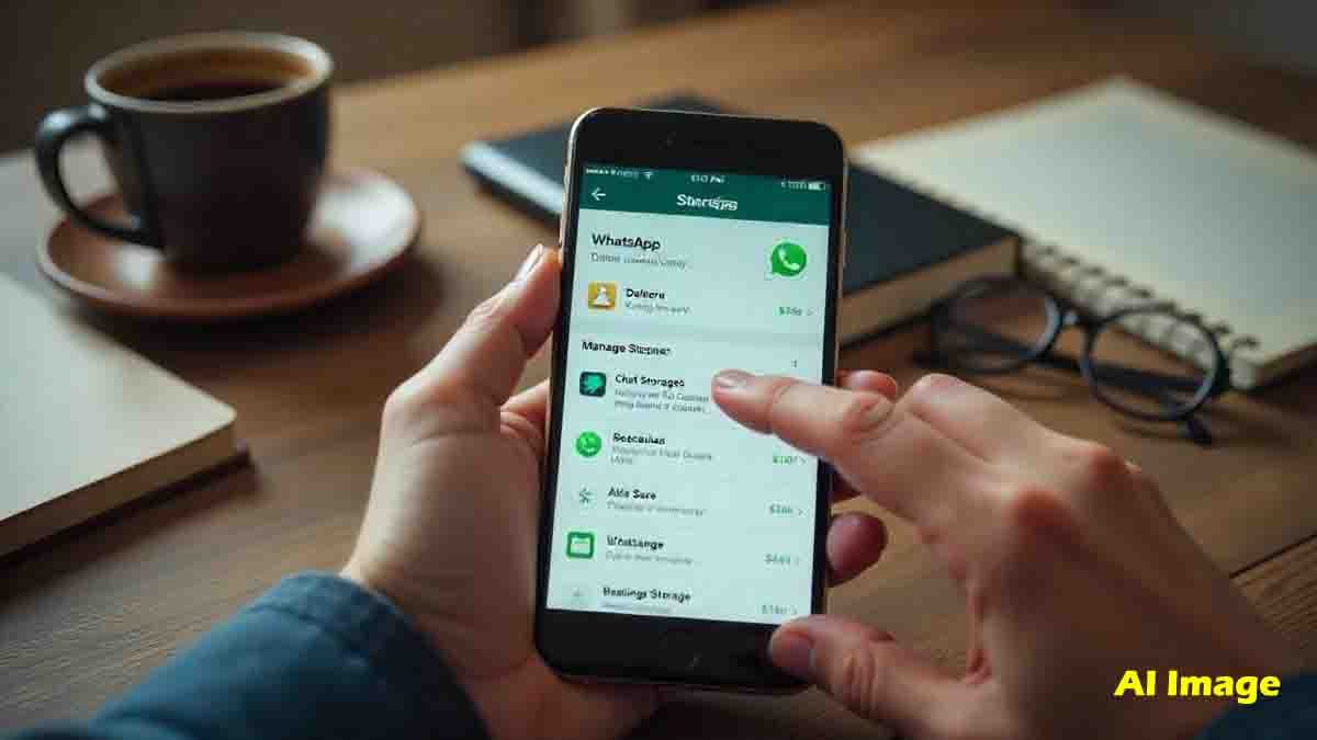 Clearing WhatsApp storage on smartphone using simple steps