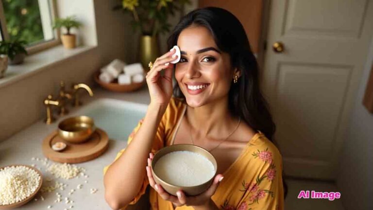 Rice Water - Traditional beauty secret - rice water benefits for skin care and anti-aging
