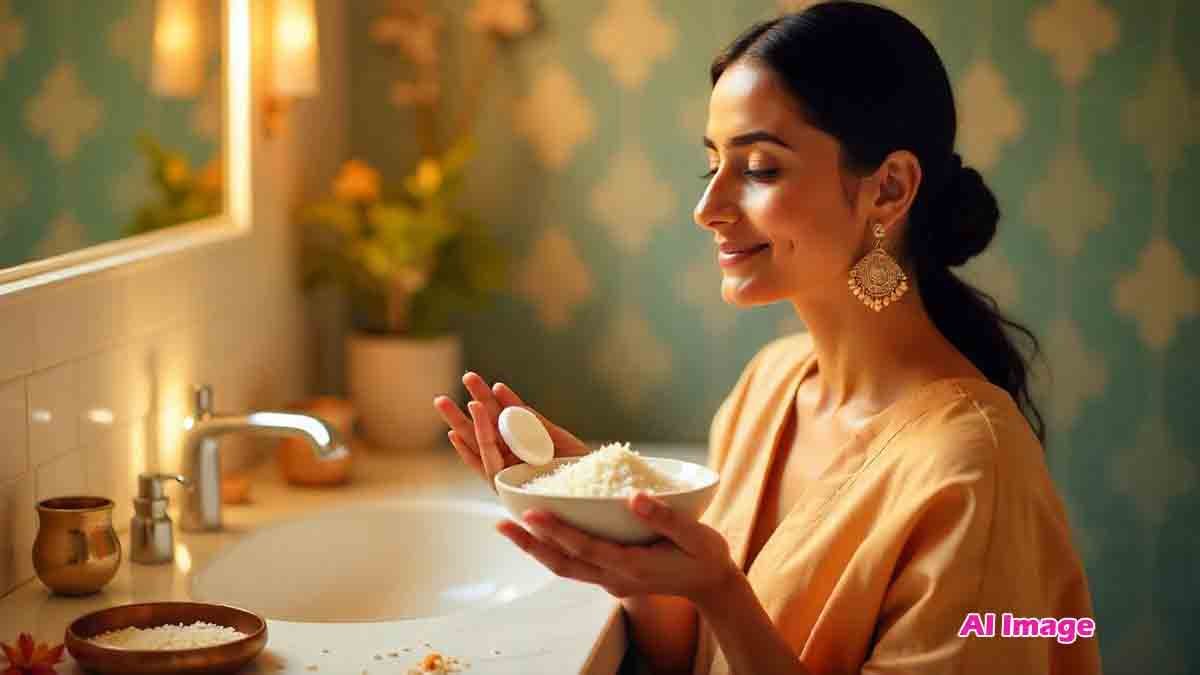 Rice Water - Traditional beauty secret - rice water benefits for skin care and anti-aging