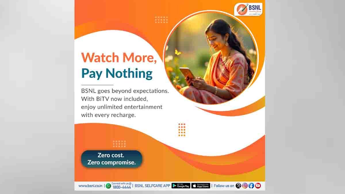 BSNL BiTV Live TV Channels Without Internet - Free 450+ Channels on BSNL Network