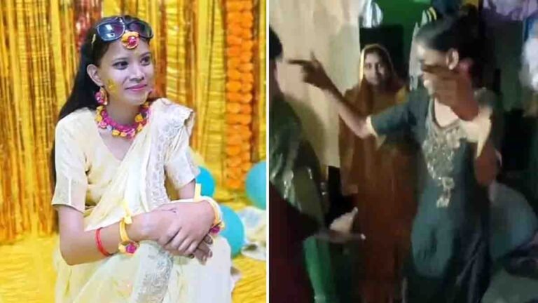 Tragic - Young bride dancing during Haldi ceremony before sudden death due to heart attack in Uttar Pradesh
