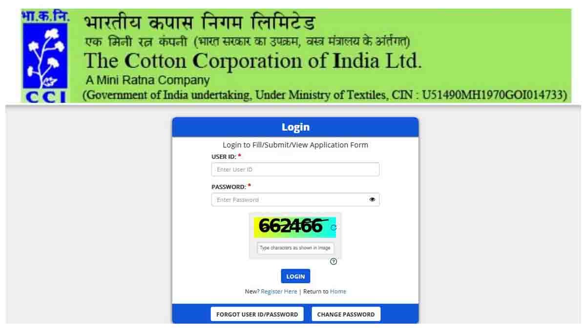 Cotton Corporation of India Recruitment 2025 – Apply Online for Management Trainee and Junior Assistant Vacancies