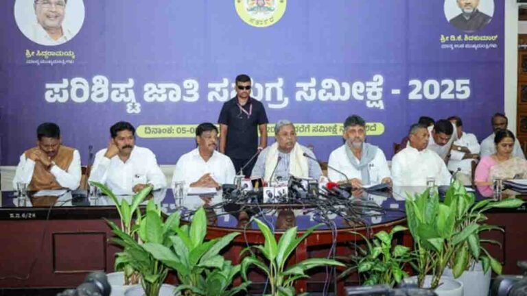SC Caste Census Karnataka 2025 – Internal Reservation Survey