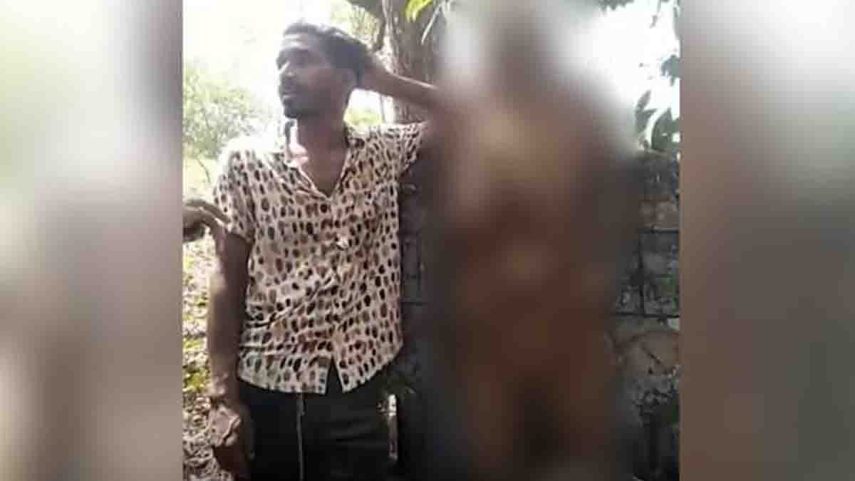 Man tied woman’s skeleton to tree and took selfie in Purba Medinipur village, villagers attack him