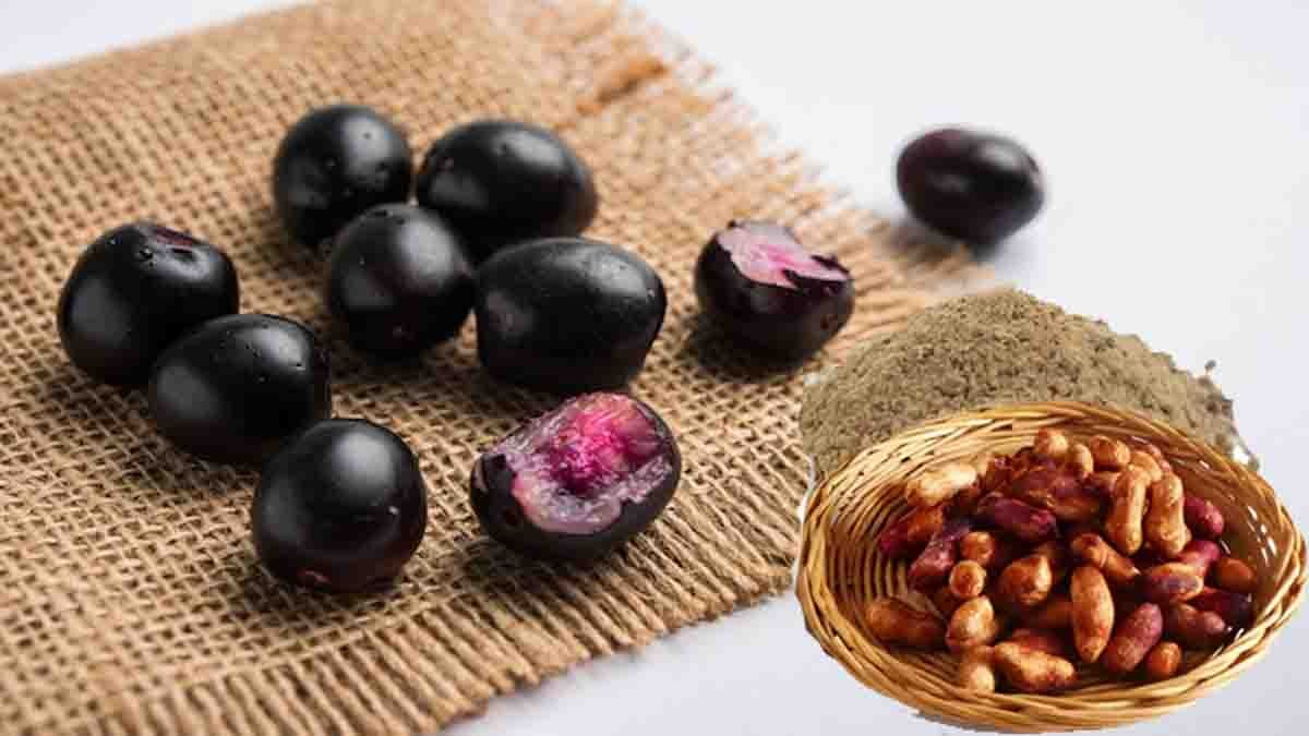 Dried Jamun seeds and powder – Natural health benefits for digestion, skin glow, diabetes, and heart health