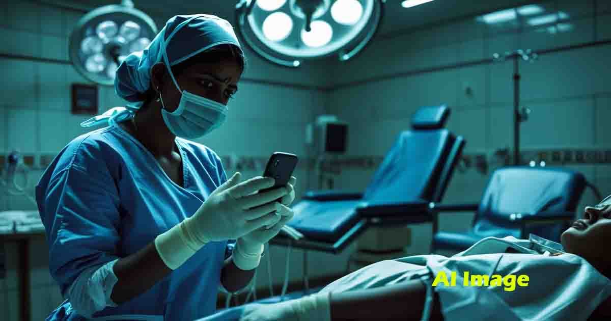 Nurse performs C-section via mobile instructions, twins die due to medical negligence