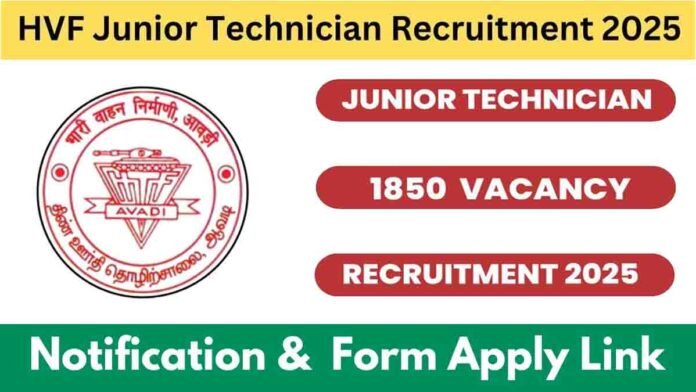 Young aspirants applying for HVF Junior Technician jobs 2025 – Defence sector job opportunity - HVF Recruitment 2025