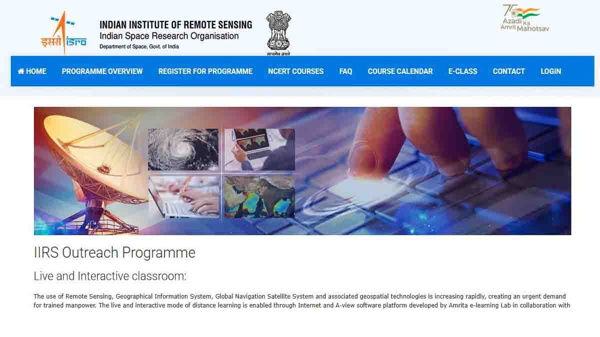 ISRO Free Online Course – Remote Sensing Data Analytics Training 2025