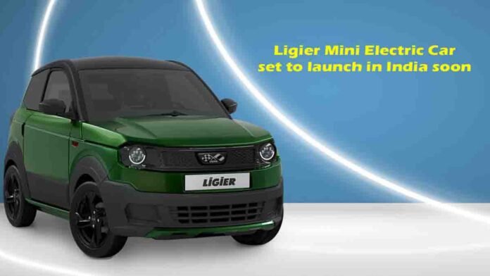 EV Vehicles - Ligier Mini EV – Cheapest Electric Car in India with modern features