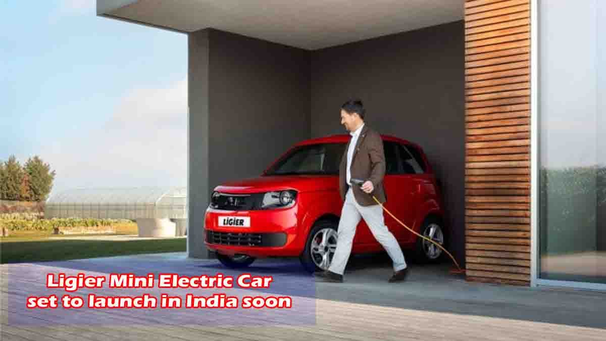 EV Vehicles - Ligier Mini EV – Cheapest Electric Car in India with modern features