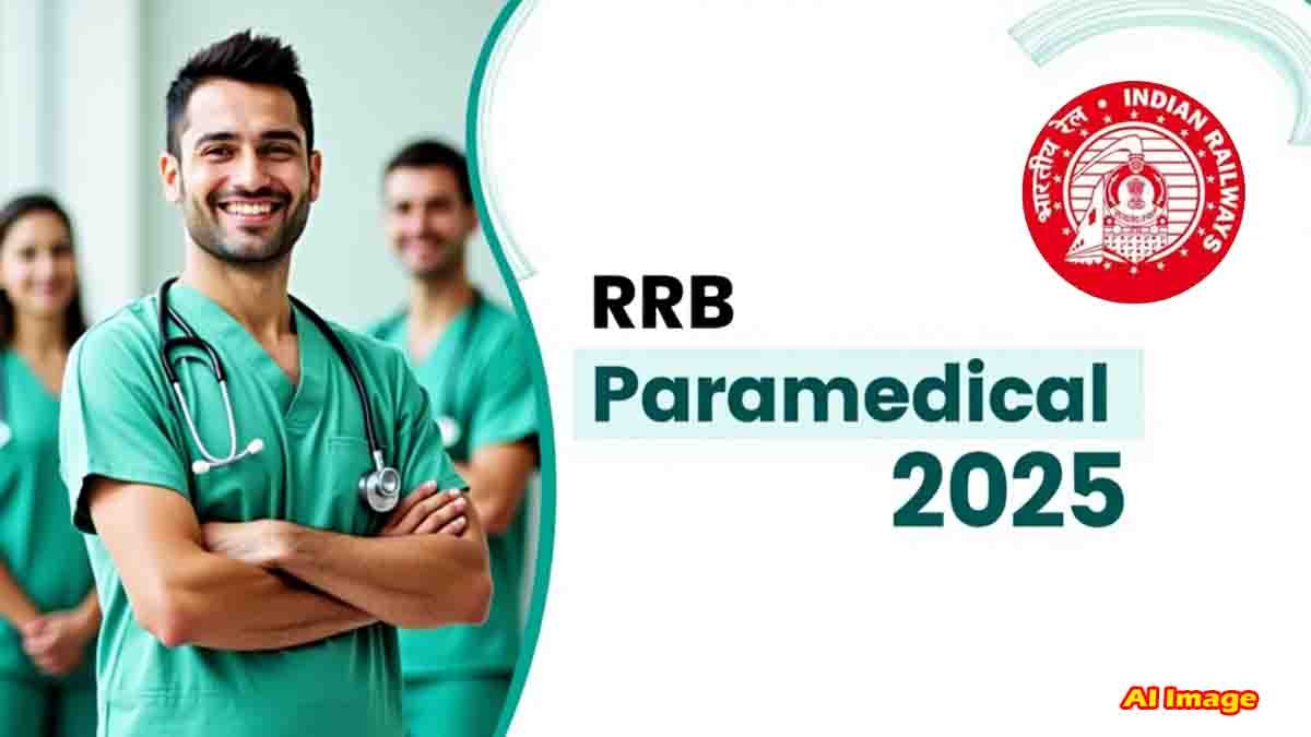 RRB Recruitment 2025 – Apply for 403 Paramedical Vacancies in Indian Railways
