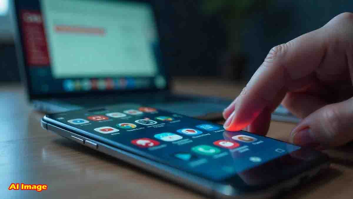 Android user alerted about dangerous apps stealing personal data via Google Play Store.