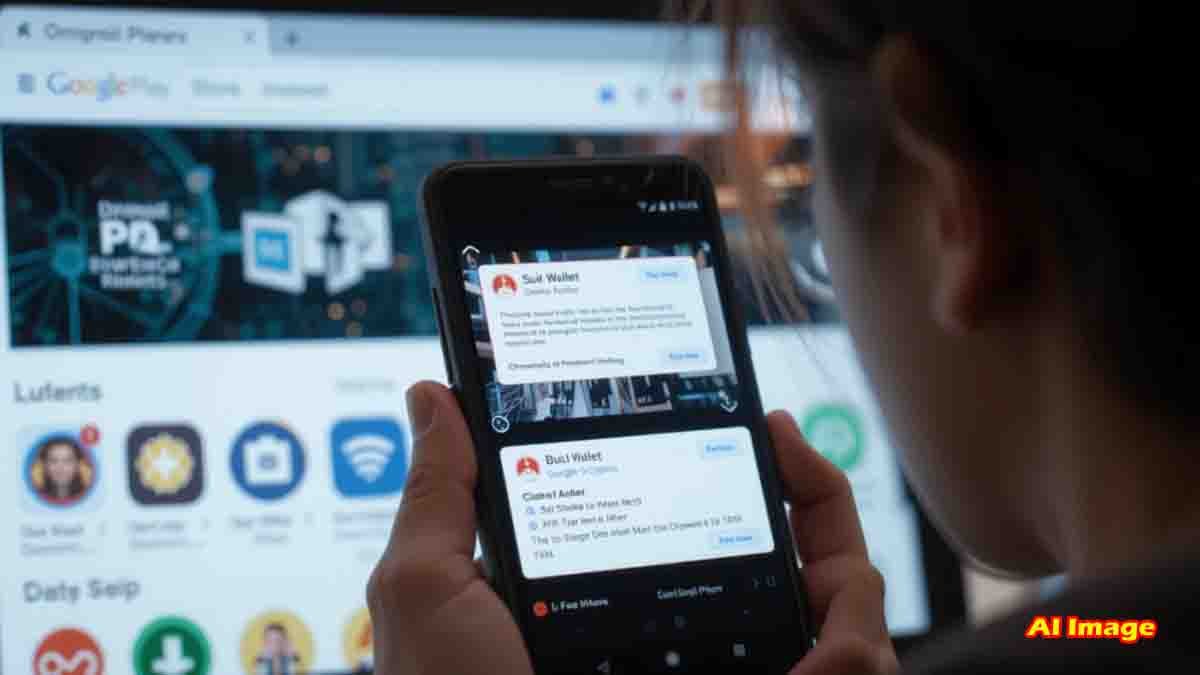 Android user alerted about dangerous apps stealing personal data via Google Play Store.