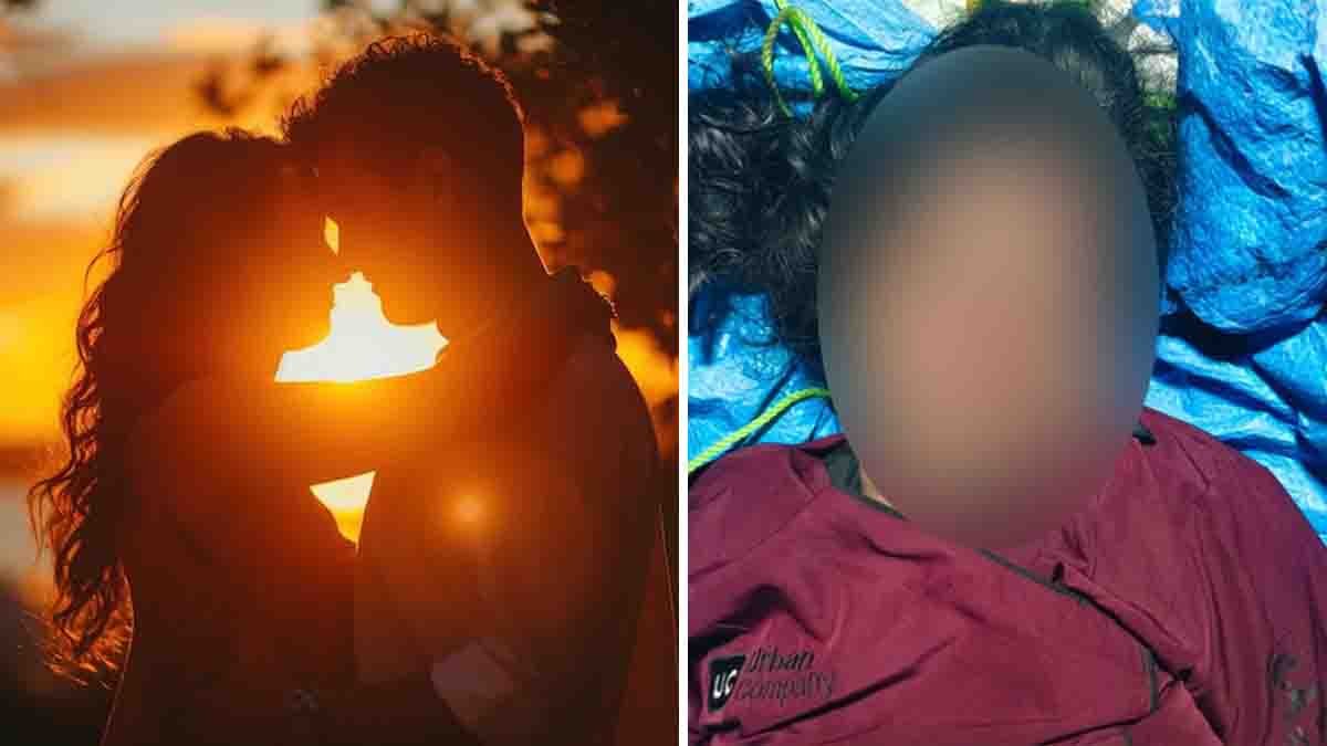 Crime scene in Bengaluru where a woman's body was found in a garbage truck; live-in partner accused of murder, CCTV footage leads to arrest.