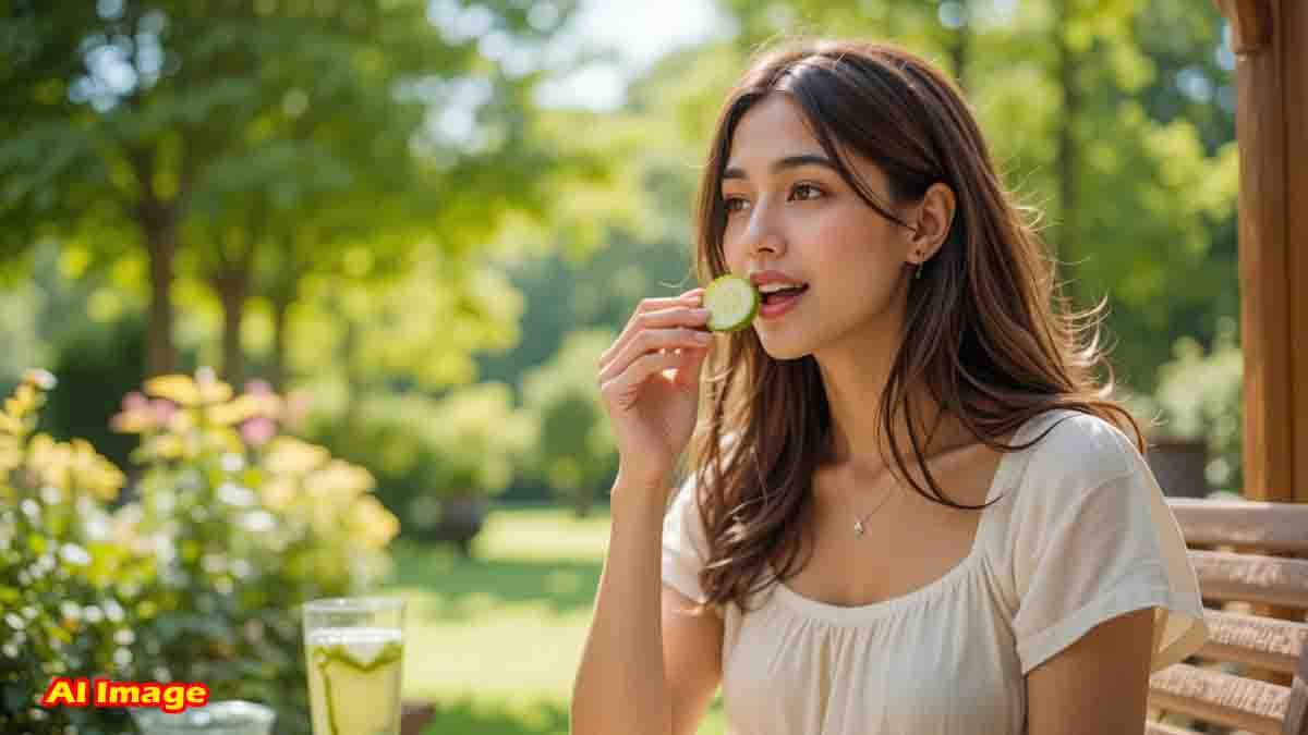 Health tips - Best Time to Eat Cucumber for Weight Loss and Body Cooling in Summer