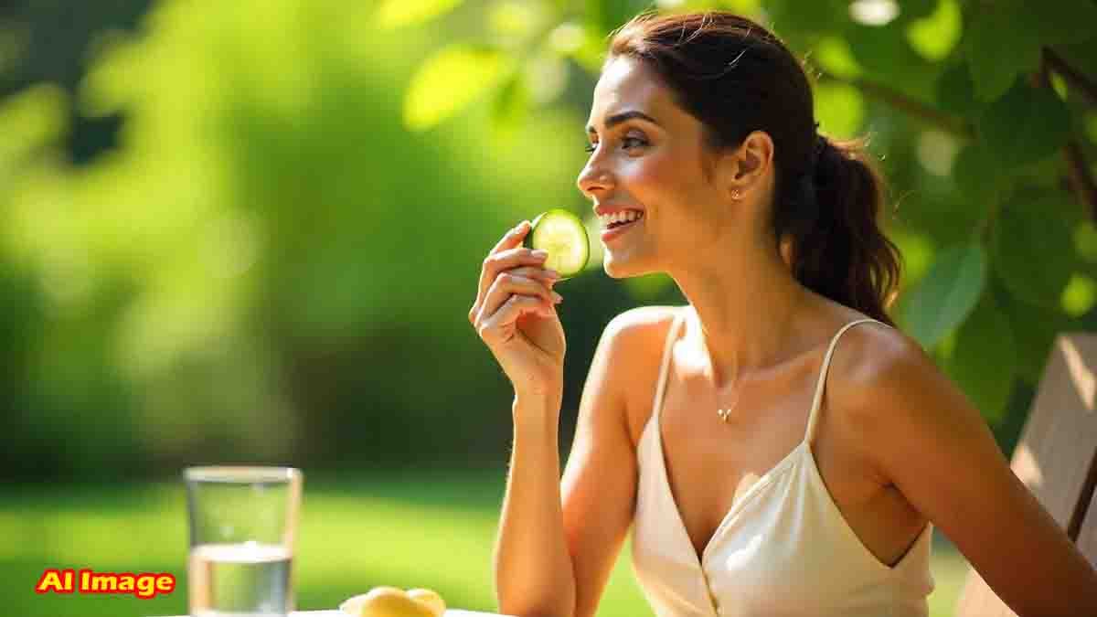 Health tips - Best Time to Eat Cucumber for Weight Loss and Body Cooling in Summer