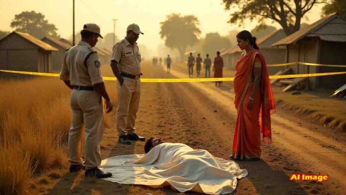 Wife arrested for murdering husband with lover's help in Bihar – Domestic dispute leads to tragic death – Crime scene investigation