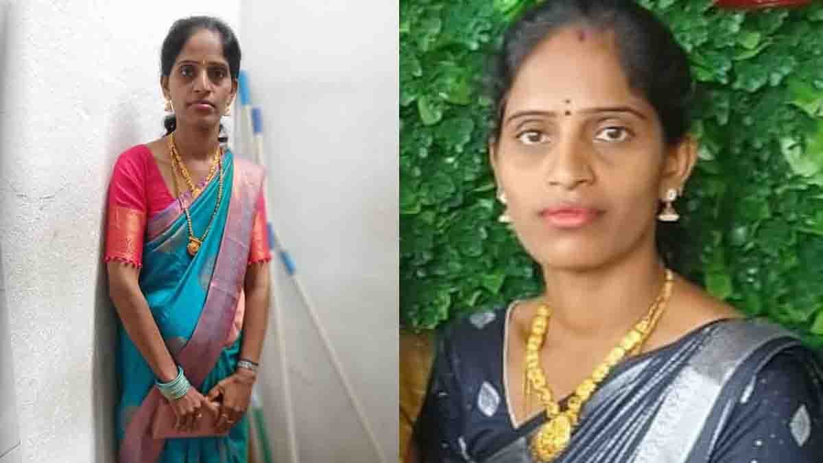 Police investigating the murder site in Mandya's Katteraghatta forest where a woman was killed by her lover - Mandya Crime