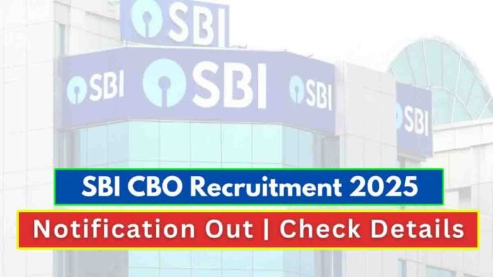 SBI Recruitment 2025 notification for 2600 Circle Based Officer posts